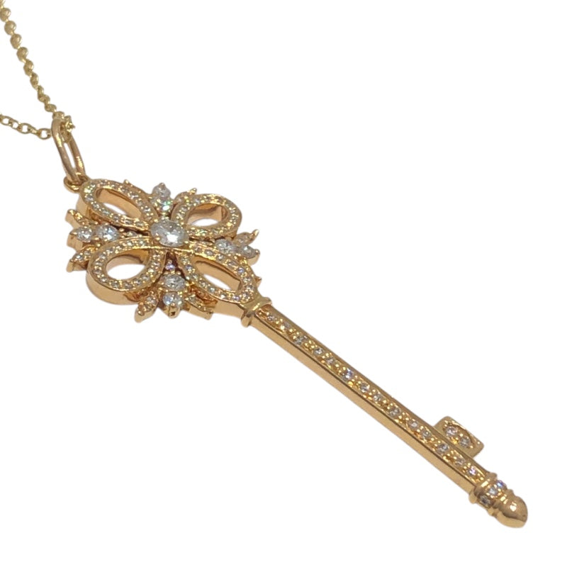 ティファニー TIFFANY＆CO ビクトリアキーネックレス Au750　ダイヤモンド ジュエリー
