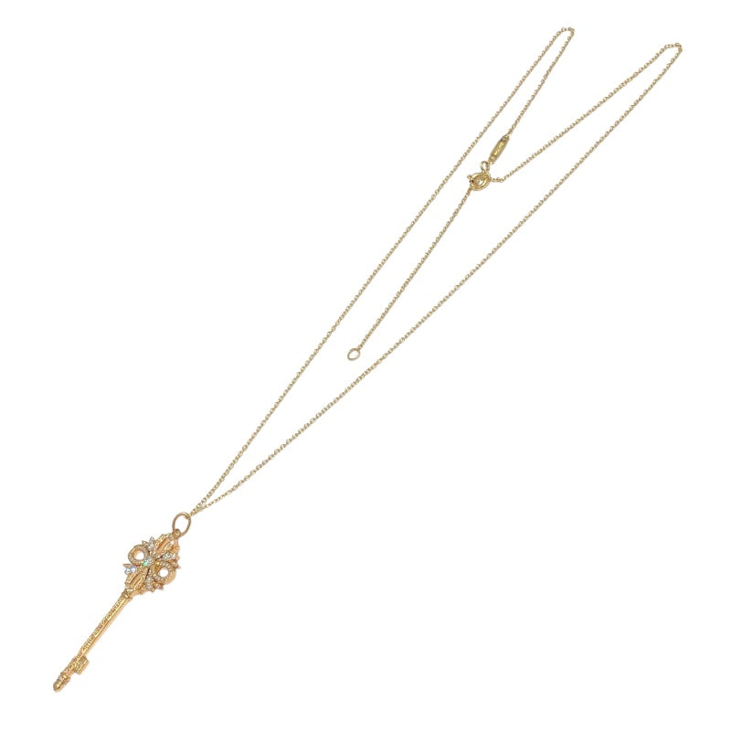 ティファニー TIFFANY＆CO ビクトリアキーネックレス Au750　ダイヤモンド ジュエリー