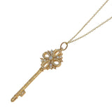 ティファニー TIFFANY＆CO ビクトリアキーネックレス Au750　ダイヤモンド ジュエリー