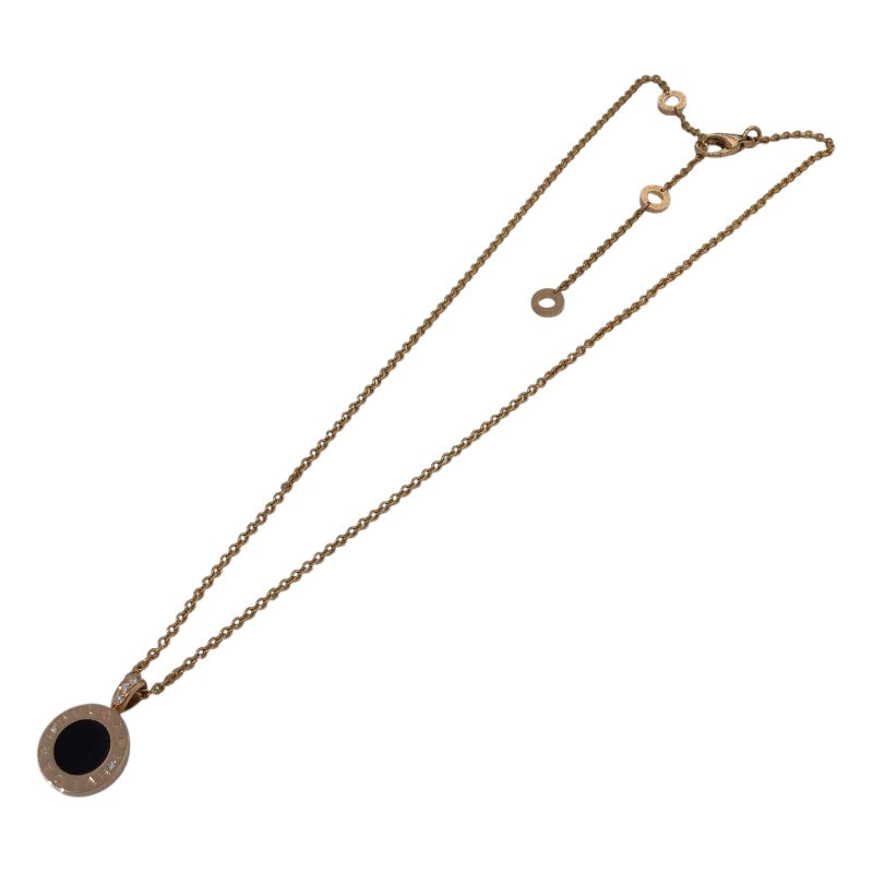 ブルガリ BVLGARI ブルガリブルガリネックレス Au750/ダイヤモンド/MOP/オニキス ジュエリー