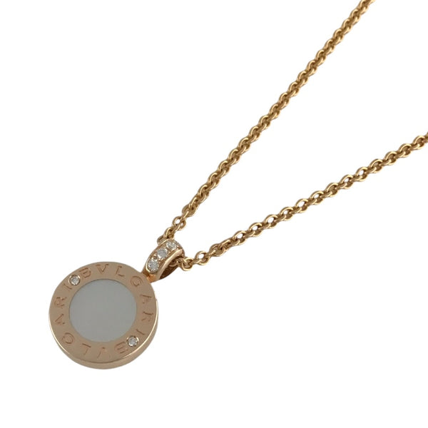 ブルガリ BVLGARI ブルガリブルガリネックレス Au750/ダイヤモンド/MOP/オニキス ジュエリー