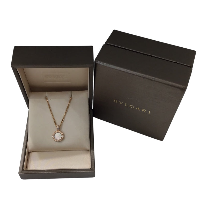 ブルガリ BVLGARI ブルガリブルガリネックレス Au750/ダイヤモンド/MOP/オニキス ジュエリー