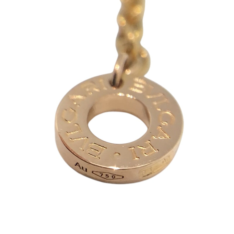 ブルガリ BVLGARI ブルガリブルガリネックレス Au750/ダイヤモンド/MOP/オニキス ジュエリー
