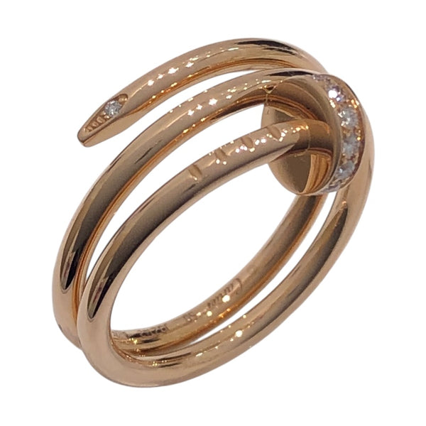 カルティエ Cartier ジュストアンクルリング Au750 ダイヤモンド ジュエリー
