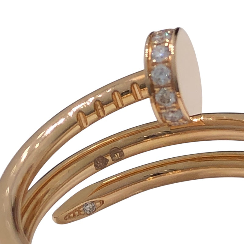 カルティエ Cartier ジュストアンクルリング Au750 ダイヤモンド ジュエリー
