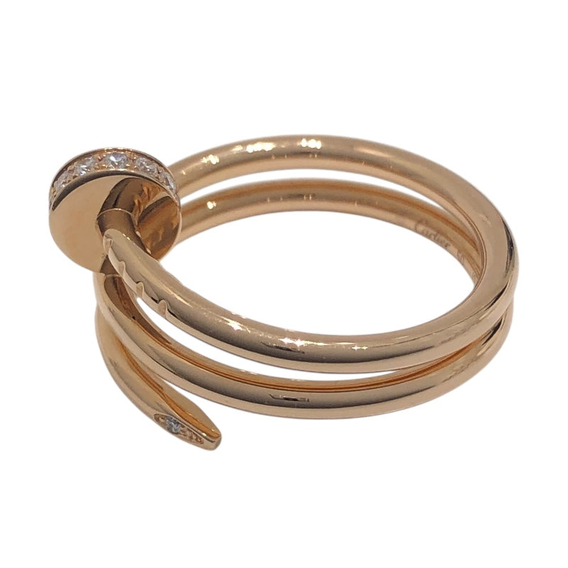 カルティエ Cartier ジュストアンクルリング Au750 ダイヤモンド ジュエリー