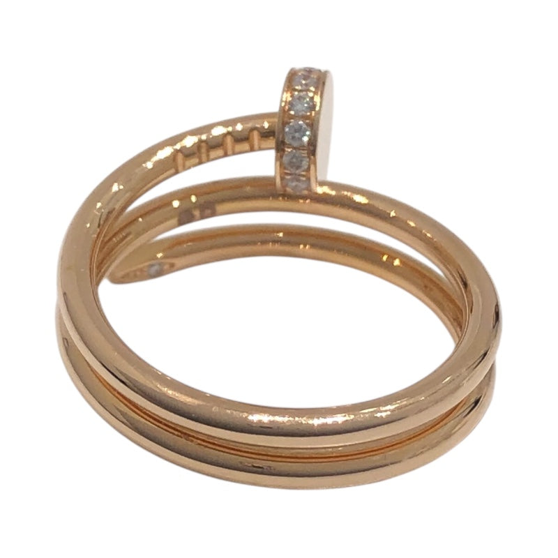 カルティエ Cartier ジュストアンクルリング Au750 ダイヤモンド ジュエリー