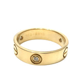 カルティエ Cartier ラブリング K18イエローゴールド 750 ジュエリー