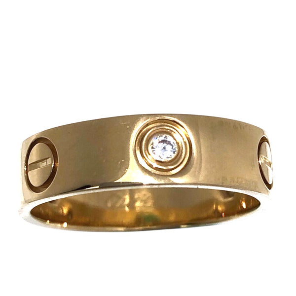 カルティエ Cartier ラブリング K18イエローゴールド 750 ジュエリー