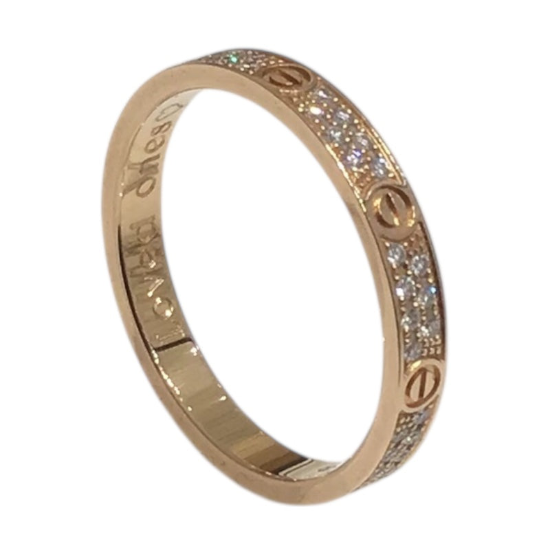 カルティエ Cartier ミニラブリング Au750 ダイヤモンド ジュエリー