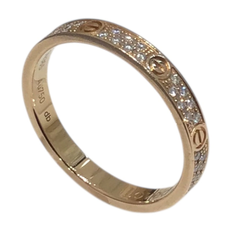 カルティエ Cartier ミニラブリング Au750 ダイヤモンド ジュエリー