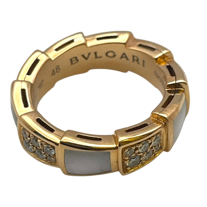 ブルガリ BVLGARI セルペンティヴァイパーリング Au750 ジュエリー