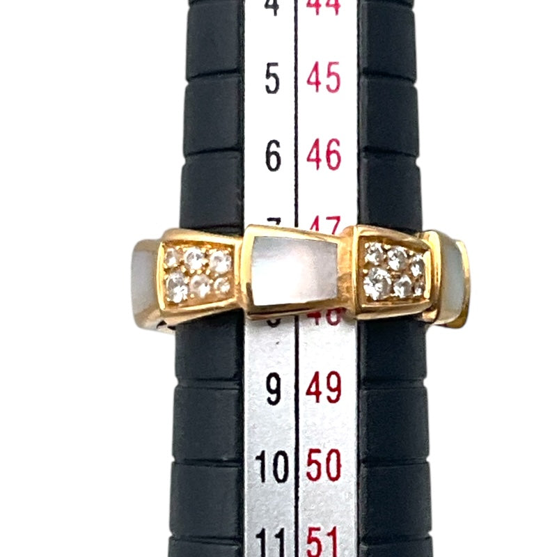ブルガリ BVLGARI セルペンティヴァイパーリング Au750 ジュエリー