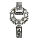 ブルガリ BVLGARI ブルガリブルガリサークルダイヤリング 750WG ジュエリー