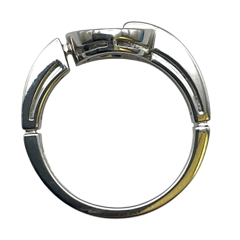 ブルガリ BVLGARI ブルガリブルガリサークルダイヤリング 750WG ジュエリー