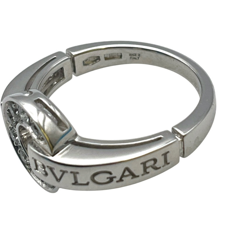 ブルガリ BVLGARI ブルガリブルガリサークルダイヤリング 750WG ジュエリー