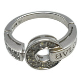 ブルガリ BVLGARI ブルガリブルガリサークルダイヤリング 750WG ジュエリー