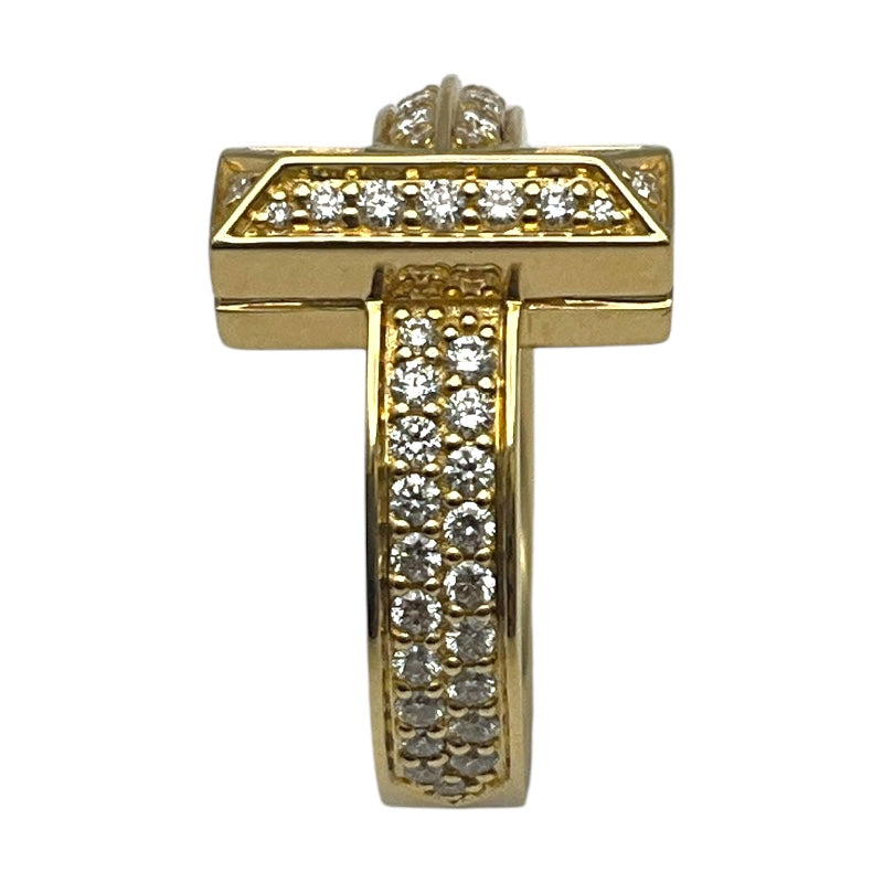 ティファニー TIFFANY＆CO Tワンリング Au750 ジュエリー