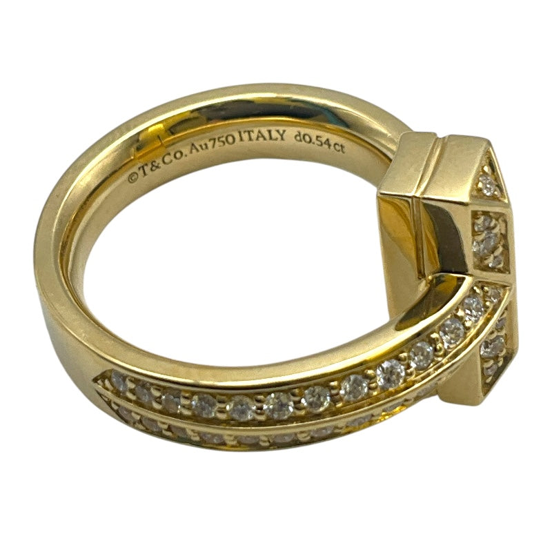 ティファニー TIFFANY＆CO Tワンリング Au750 ジュエリー