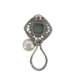 ミキモト MIKIMOTO ピクウェ イヤリング K18WG/パール ジュエリー