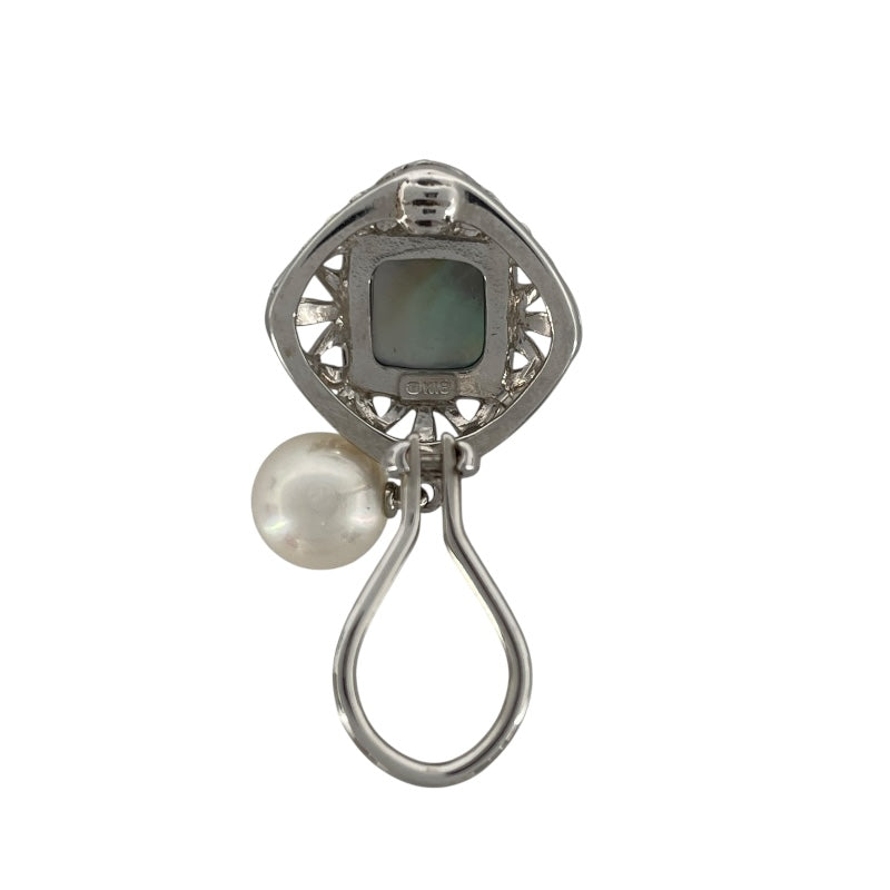 ミキモト MIKIMOTO ピクウェ イヤリング K18WG/パール ジュエリー