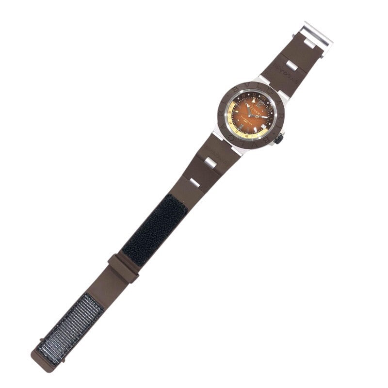 ブルガリ BVLGARI アルミニウム　GMT フェンダー BB40ATGMT(104117) アルミ 自動巻き メンズ 腕時計