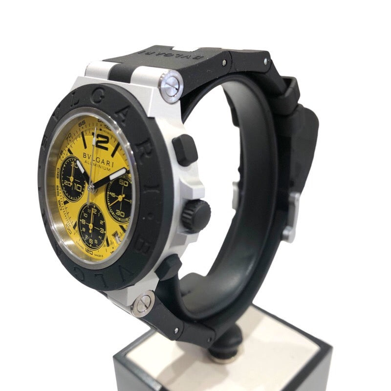 ブルガリ BVLGARI アルミニウム　グランツーリスモ BB41ATCH(104006) アルミ メンズ 腕時計