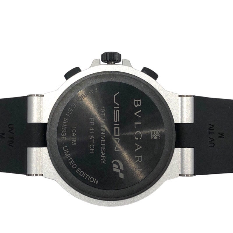 ブルガリ BVLGARI アルミニウム　グランツーリスモ BB41ATCH(104006) アルミ メンズ 腕時計