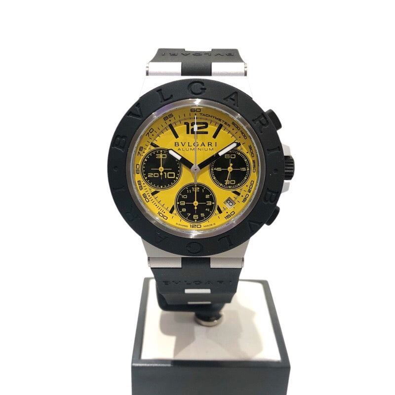 ブルガリ BVLGARI アルミニウム　グランツーリスモ BB41ATCH(104006) アルミ メンズ 腕時計