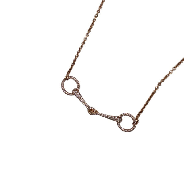 エルメス HERMES フィレドールLGネックレス K18ピンクゴールド ジュエリー