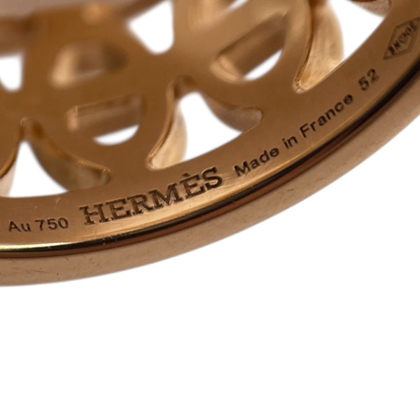 エルメス HERMES ディヴァイーヌリング 750PG ジュエリー