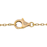カルティエ Cartier ロゴ ドゥーブル ダイヤモンド ネックレス K18PG ジュエリー
