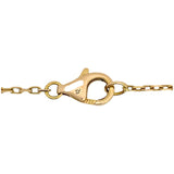 カルティエ Cartier ロゴ ドゥーブル ダイヤモンド ネックレス K18PG ジュエリー