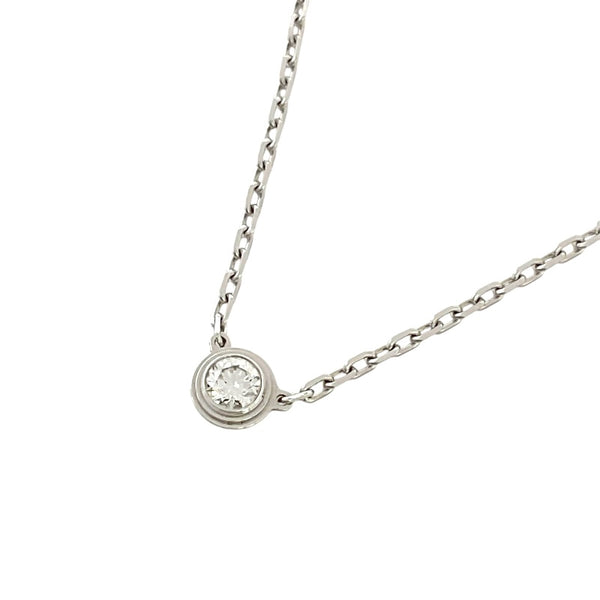 カルティエ Cartier ダムール ネックレス K18WG ダイヤモンド ジュエリー