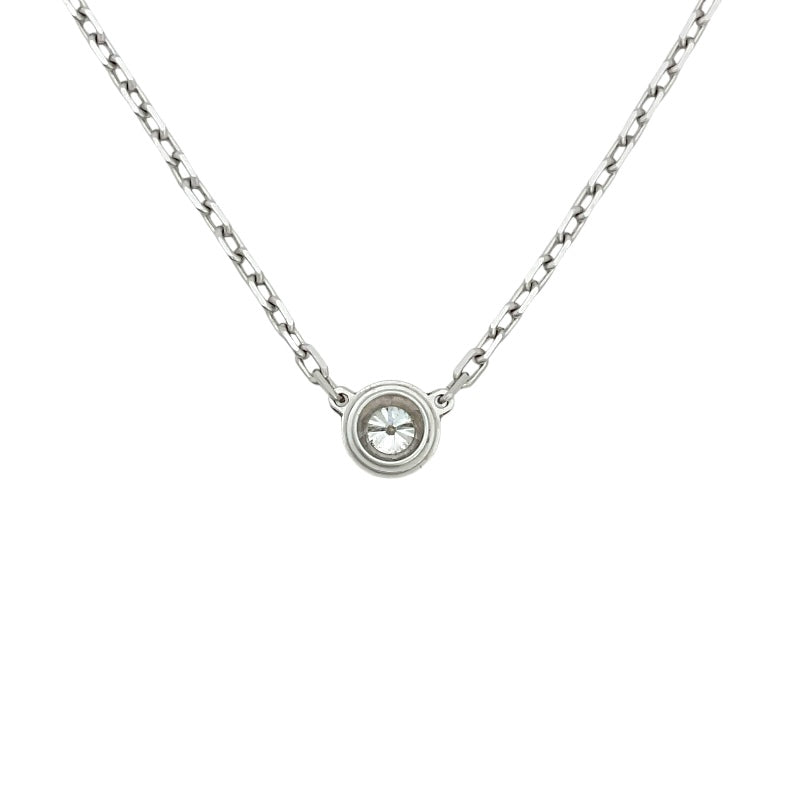 カルティエ Cartier ダムール ネックレス K18WG ダイヤモンド ジュエリー