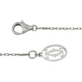 カルティエ Cartier ダムール ネックレス K18WG ダイヤモンド ジュエリー