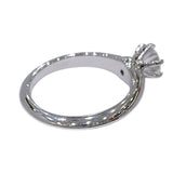 ティファニー TIFFANY＆CO ソリテール リング Pt950 ダイヤモンド ジュエリー