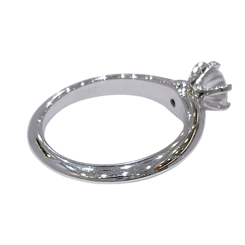 ティファニー TIFFANY＆CO ソリテール リング Pt950 ダイヤモンド ジュエリー