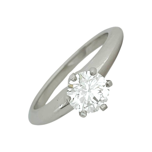 ティファニー TIFFANY＆CO ソリテール リング Pt950 ダイヤモンド ジュエリー