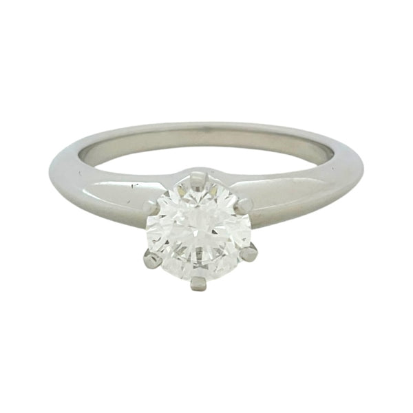 ティファニー TIFFANY＆CO ソリテール リング Pt950 ダイヤモンド ジュエリー