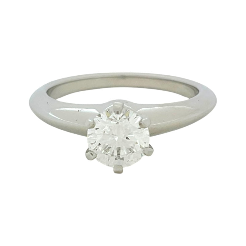 ティファニー TIFFANY＆CO ソリテール リング Pt950 ダイヤモンド ジュエリー