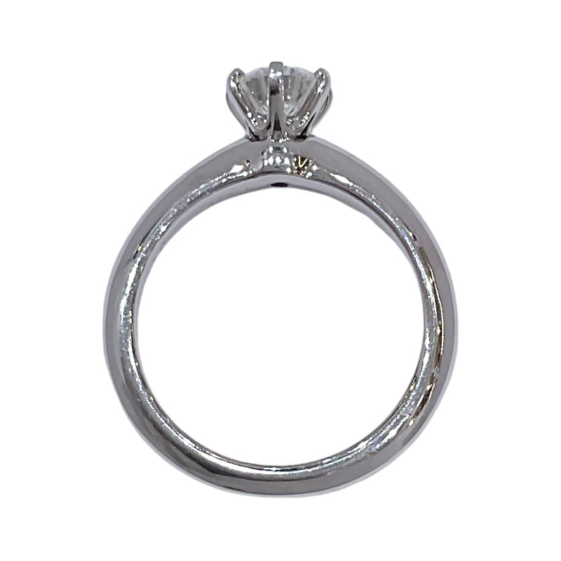 ティファニー TIFFANY＆CO ソリテール リング Pt950 ダイヤモンド ジュエリー