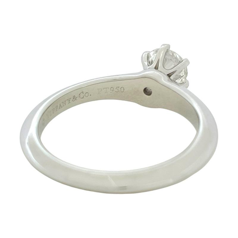 ティファニー TIFFANY＆CO ソリテール リング Pt950 ダイヤモンド ジュエリー