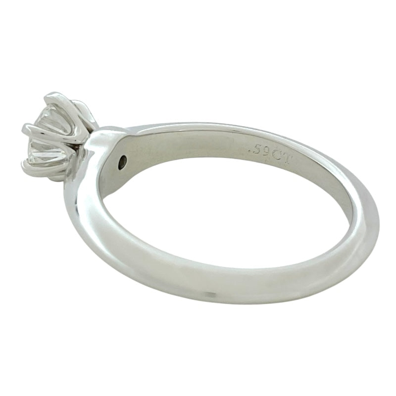 ティファニー TIFFANY＆CO ソリテール リング Pt950 ダイヤモンド ジュエリー