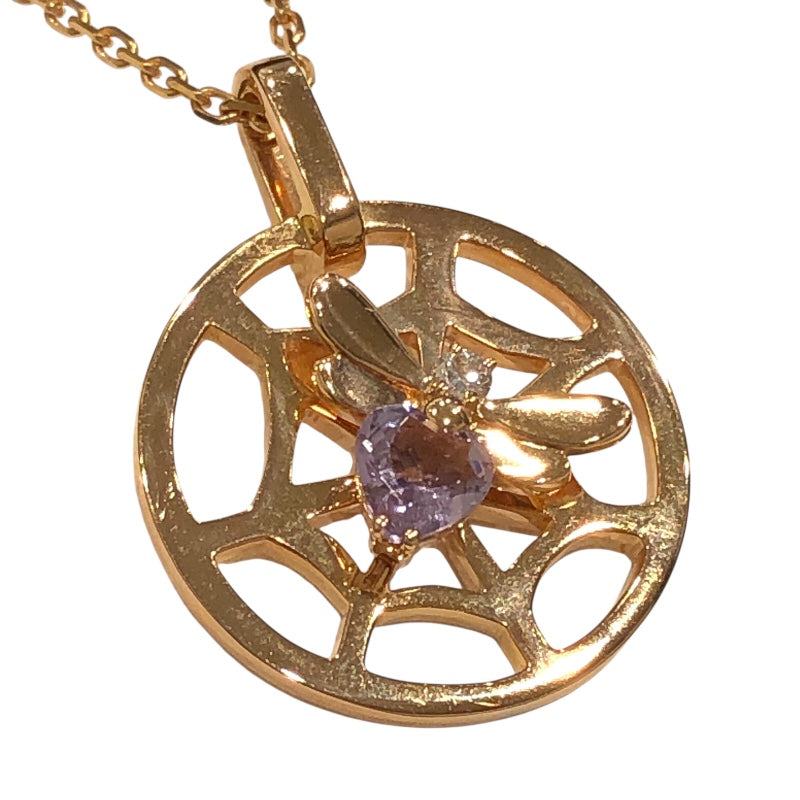 ショーメ CHAUMET アトラップモワスパイダーウェブビーネックレス K18ピンクゴールド 750PG ジュエリー