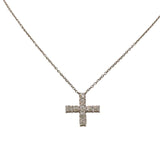 ハリーウィンストン HARRY WINSTON シンボルクロスミニネックレス ダイヤ プラチナ Pt950プラチナ ジュエリー