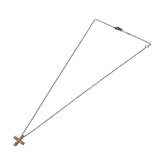 ハリーウィンストン HARRY WINSTON シンボルクロスミニネックレス ダイヤ プラチナ Pt950プラチナ ジュエリー