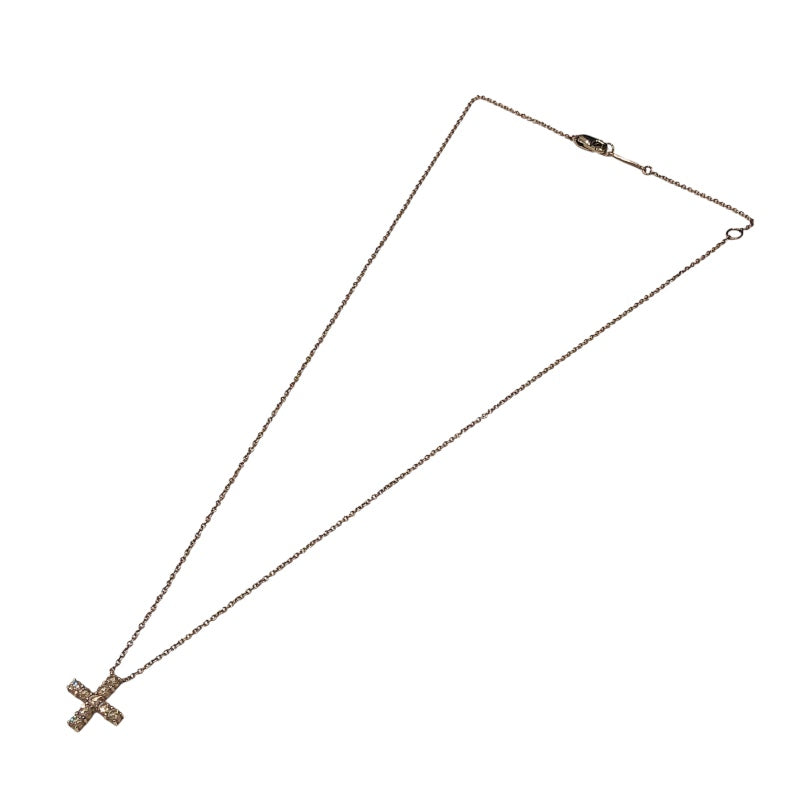 ハリーウィンストン HARRY WINSTON シンボルクロスミニネックレス ダイヤ プラチナ Pt950プラチナ ジュエリー