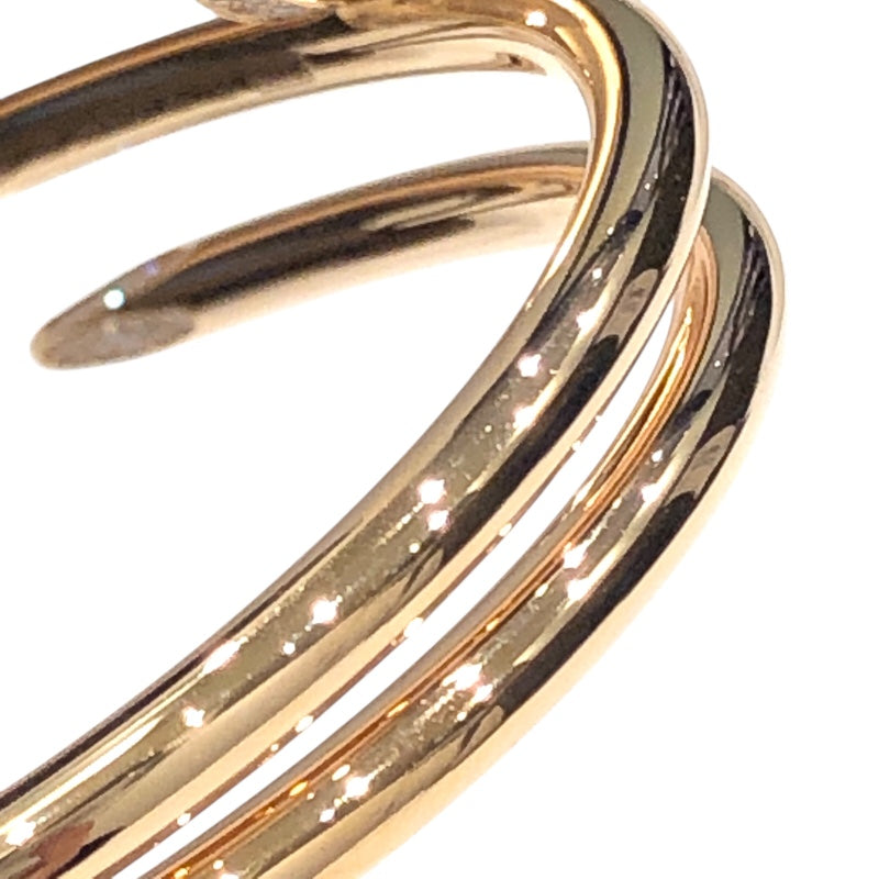 カルティエ Cartier ジュストアンクルダイヤブレス K18ピンクゴールド 750PG/ダイヤモンド ジュエリー