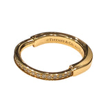 ティファニー TIFFANY＆CO ロックリング K18イエローゴールド 750イエローゴールド/ダイヤモンド ジュエリー
